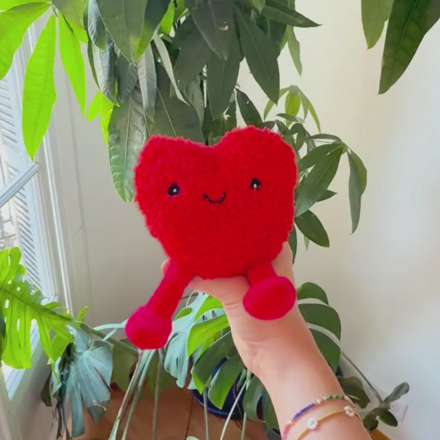 Video de présentation de la bouillotte coeur rouge 