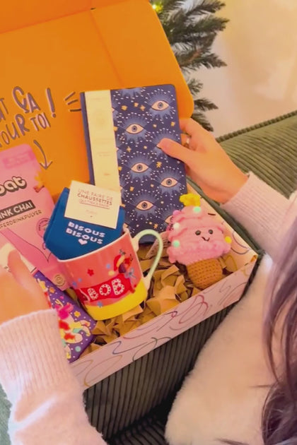 Vidéo de présentation de a box cadeaux pour Noël