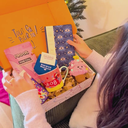 Vidéo de présentation de a box cadeaux pour Noël