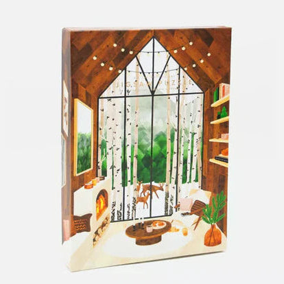 Puzzle Laponie de 1000 pièces avec motifs enneigés