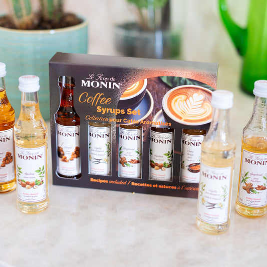 Coffret de 5 Sirops pour cafés aromatisés
