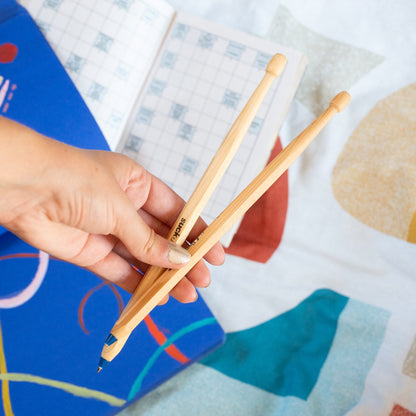 stylos en forme de baguettes de batterie - mieux que des fleurs