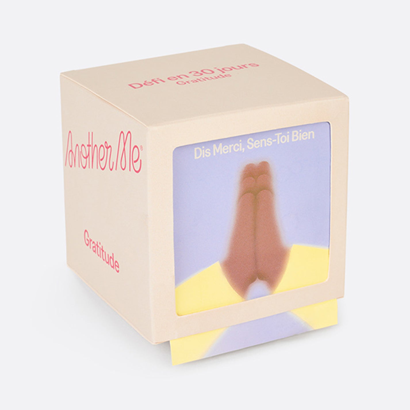 Couverture du défi de gratitude avec illustrations colorées.