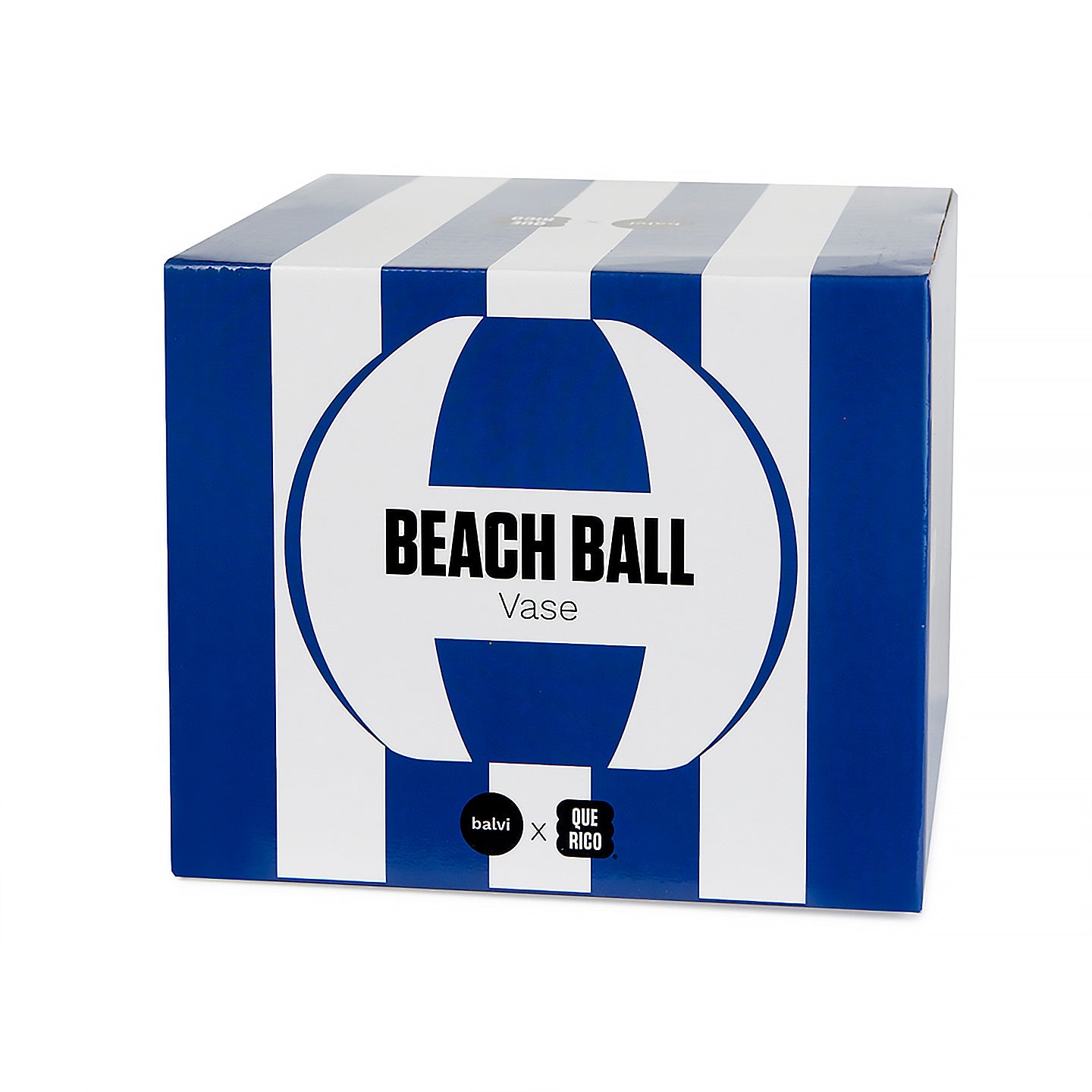 Vase - Ballon de Plage Bleu