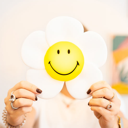 Une veilleuse Smiley Daisy