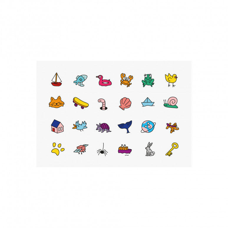 Coffret de vernis pour enfants avec paillettes et corail