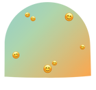 Visuel smiley pour boule à neige personnalisée - Mieux Que Des Fleurs