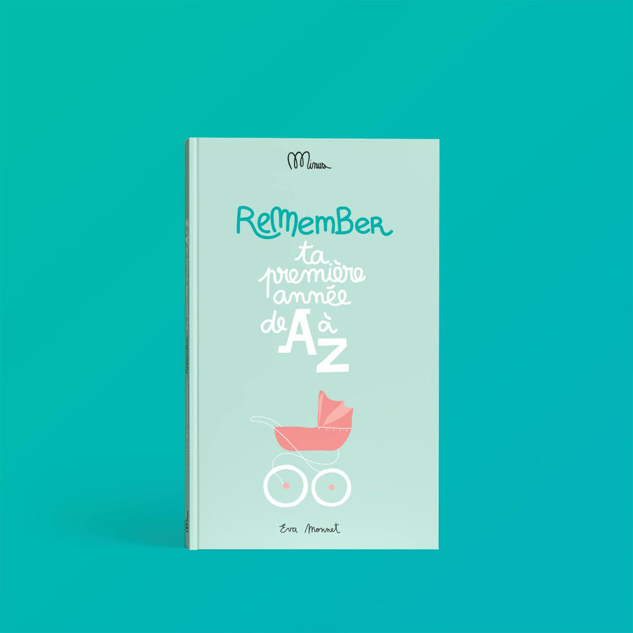 Carnet illustré pour suivre la première année d'un bébé