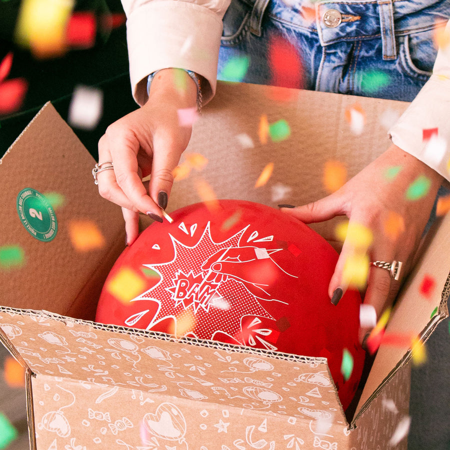 BAM Box confettis colorés pour fête et célébration