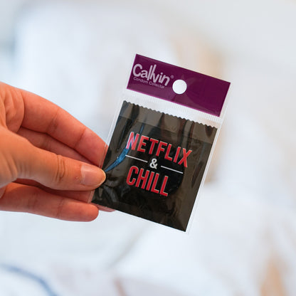 Préservatif Netflix & chill - Mieux que des fleurs