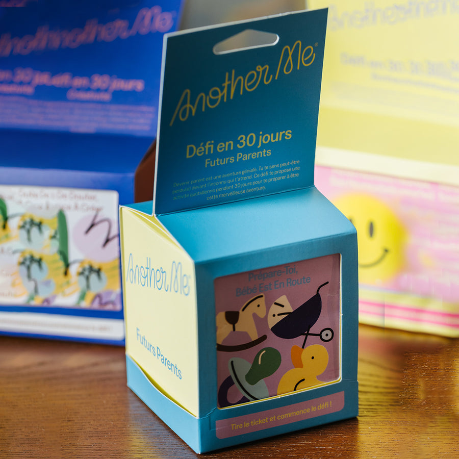 30 jours de défis Futurs Parents - Livre de challenges pour futurs parents.