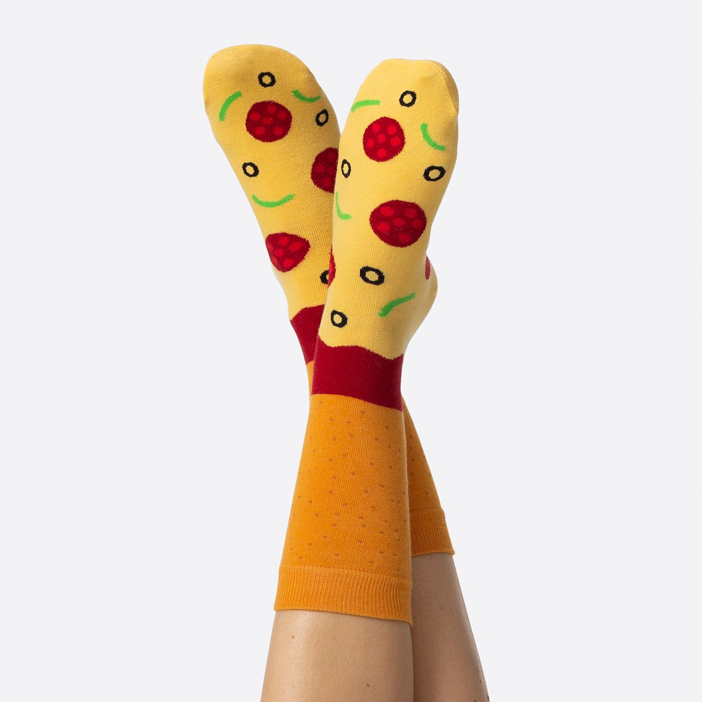 Des chaussettes pizza