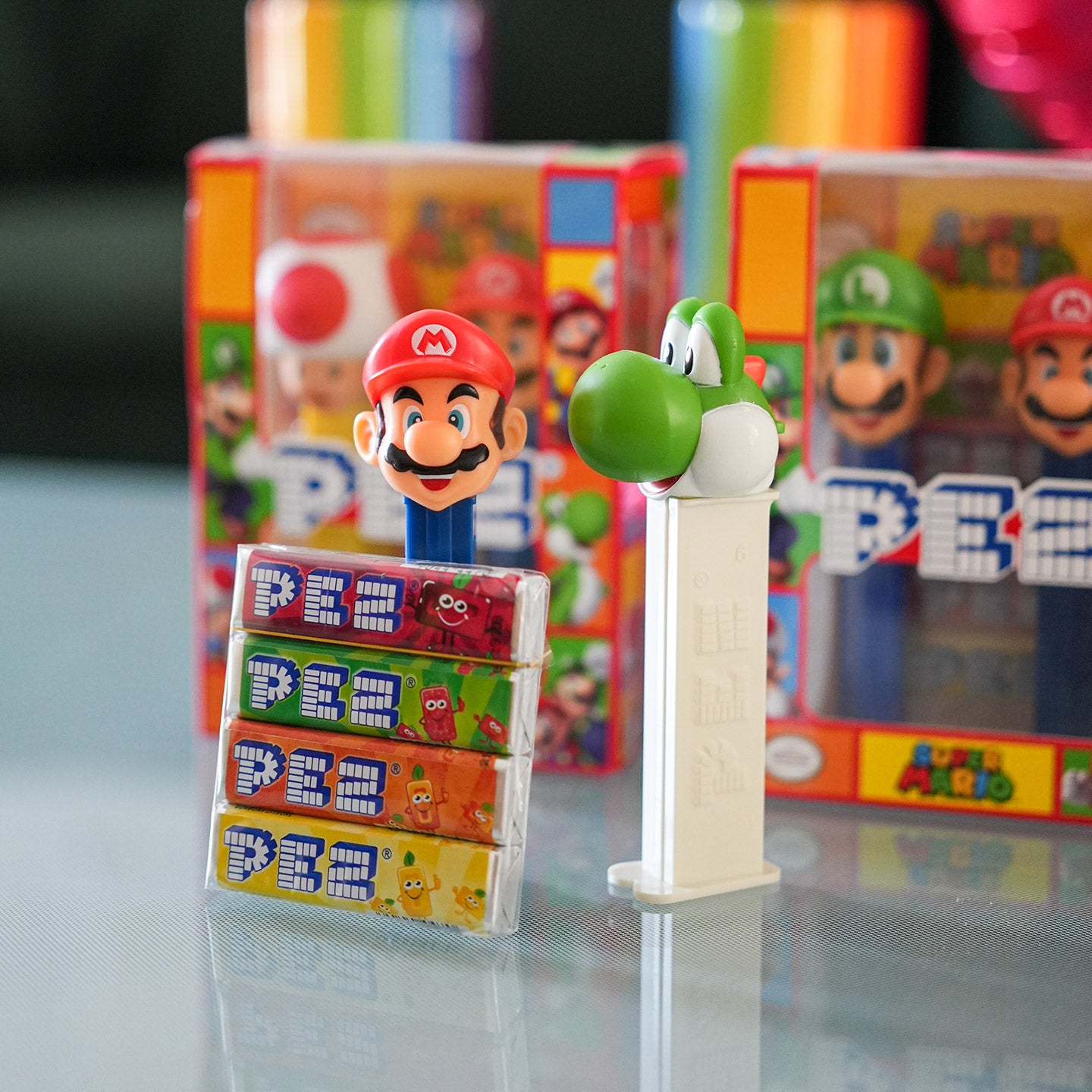 Pez nintendo mario luigi toad et yoshi