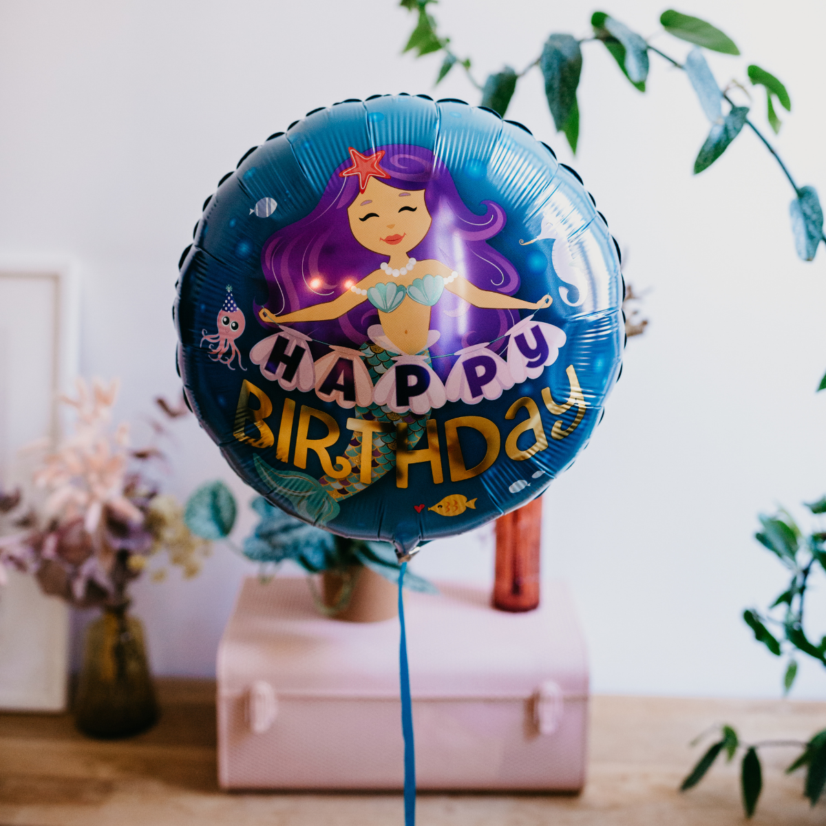 Ballon Joyeux Anniversaire Sirène