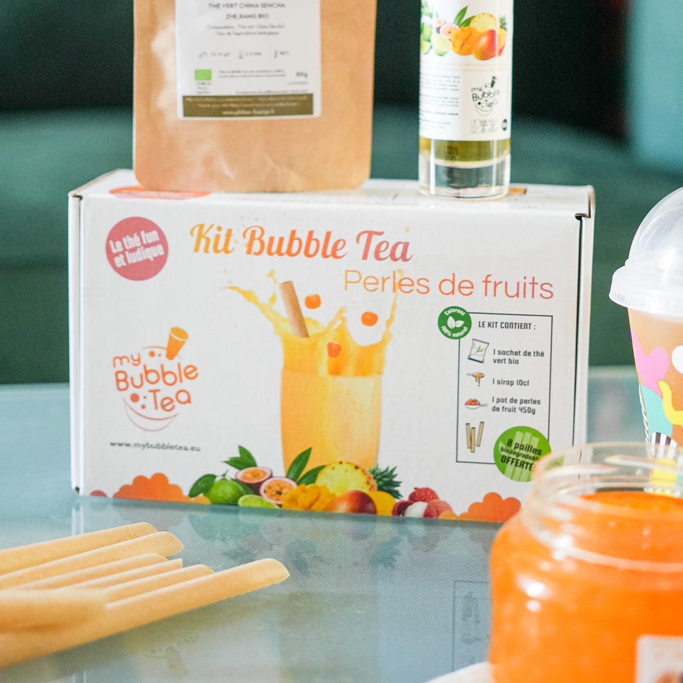 Kit Bubble Tea  Perles de Fruits Passion – Mieux Que Des Fleurs