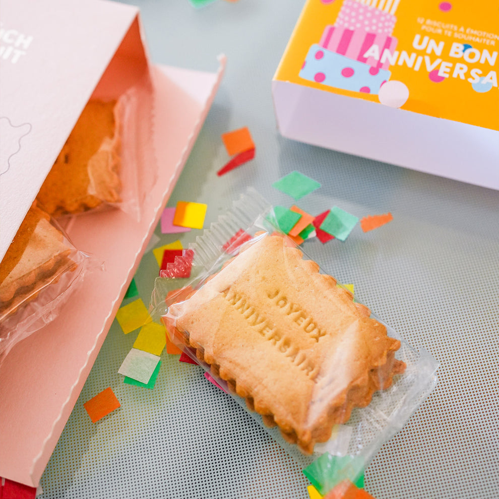 Le French Biscuit - Des biscuits d'anniversaire