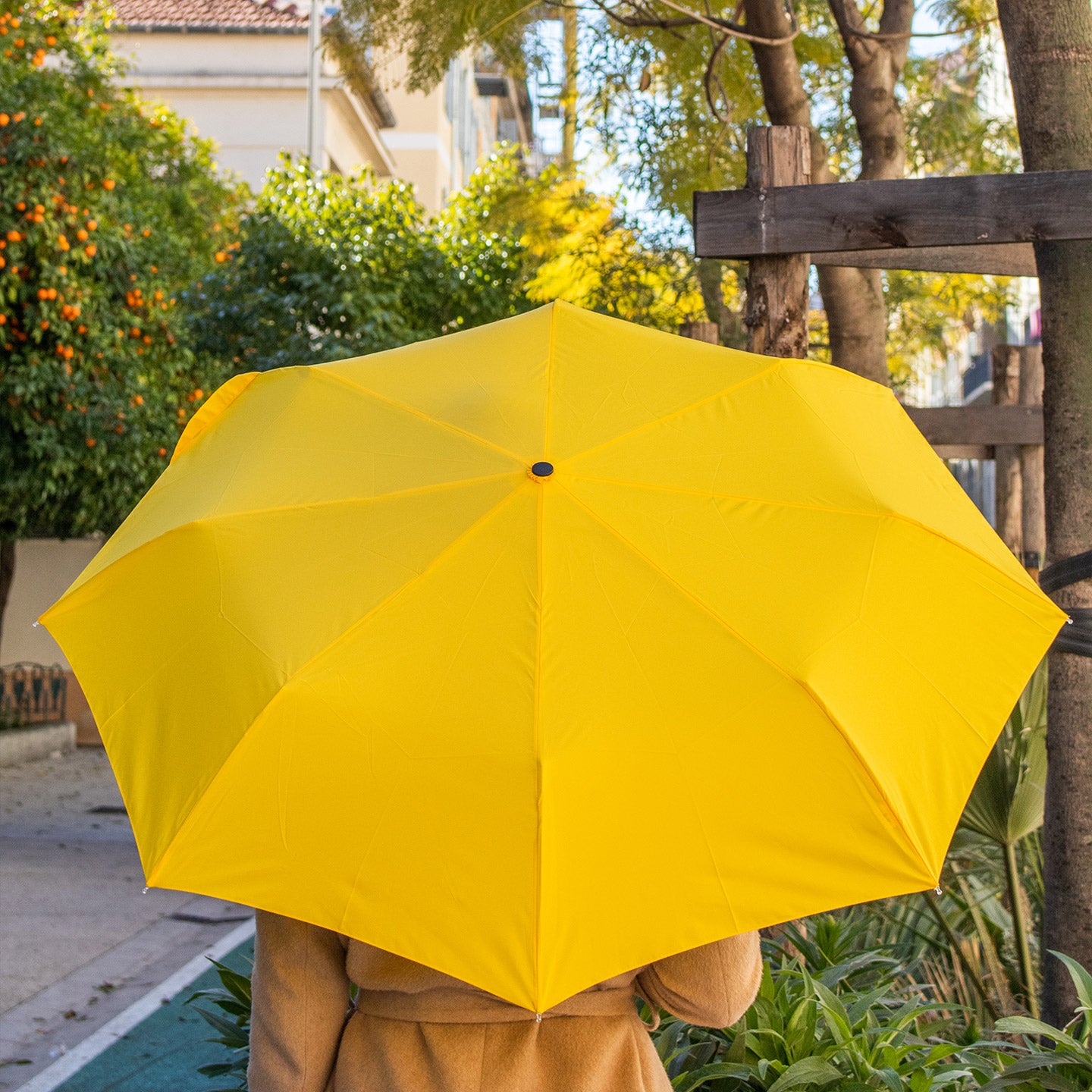 Parapluie jaune