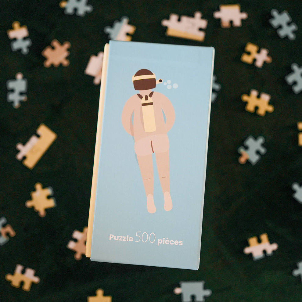 Puzzle 500 pièces : Les Nudistes - Mieux Que Des Fleurs
