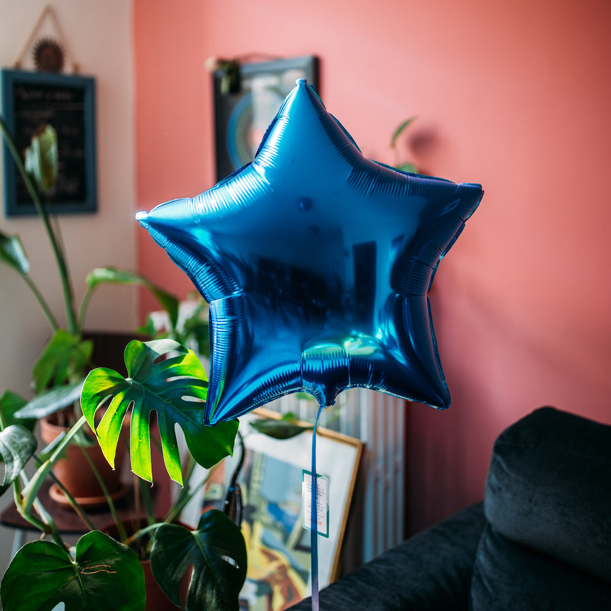 Box Ballon Étoile Bleu Saphir Mieux Que Des Fleurs