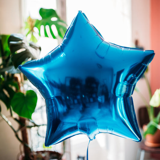 Ballon Étoile Bleu Saphir Mieux Que Des Fleurs