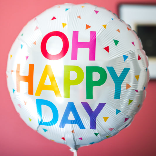 Ballon OH HAPPY DAY