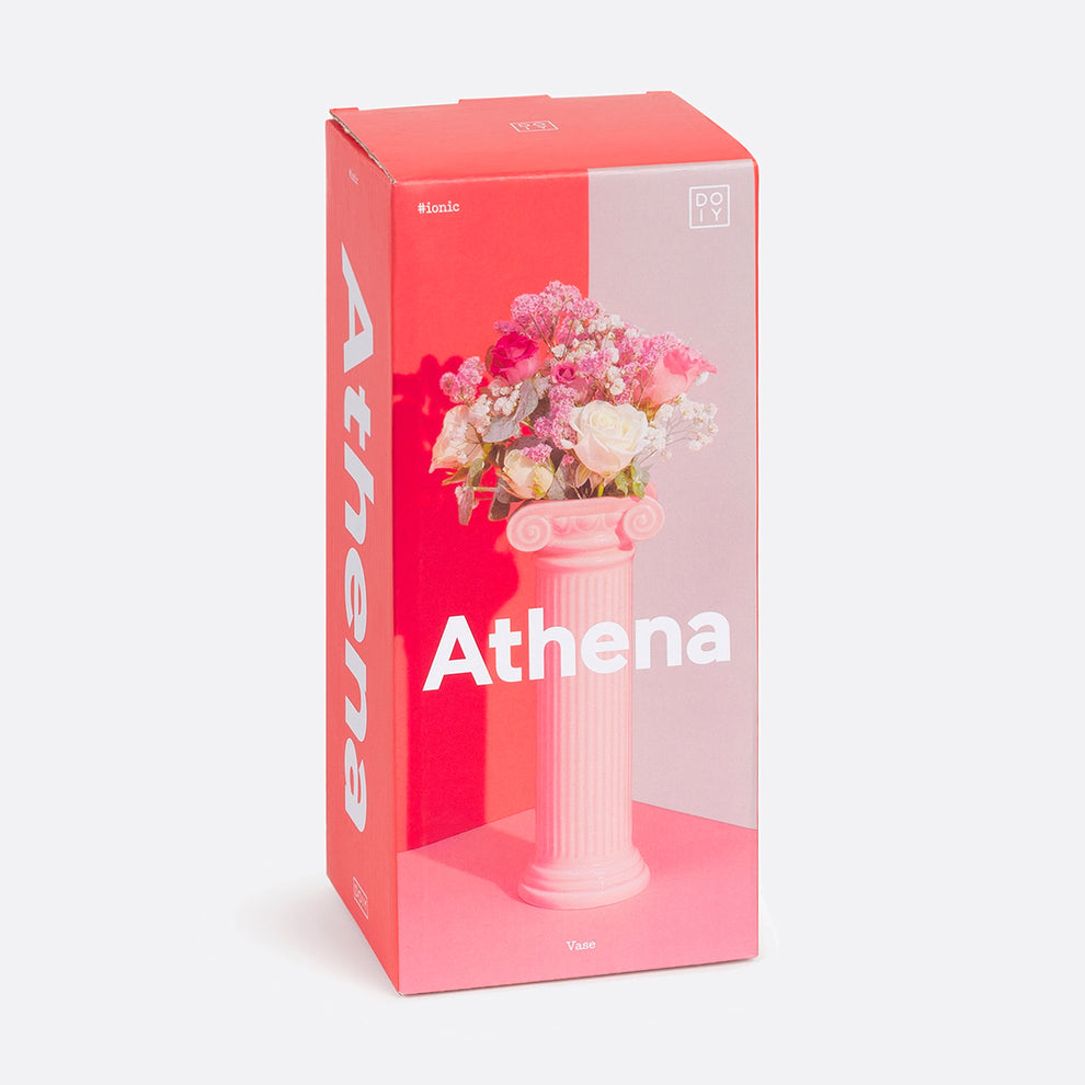 Vase Athena rose - Mieux Que Des Fleurs