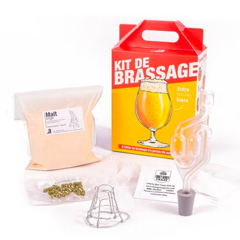 Kit brassage biere, kit biere maison, kit fabrication biere - Mini kit gold