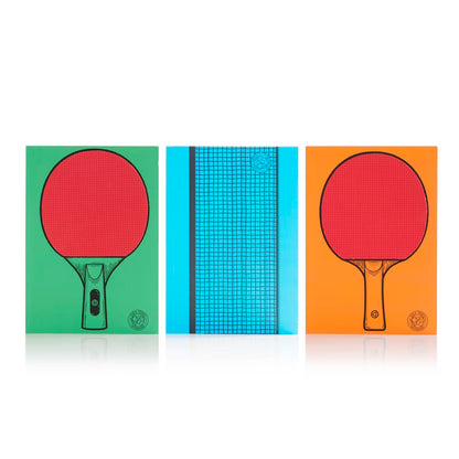 Carnets pour jouer au ping-pong au travail - mieux que des fleurs