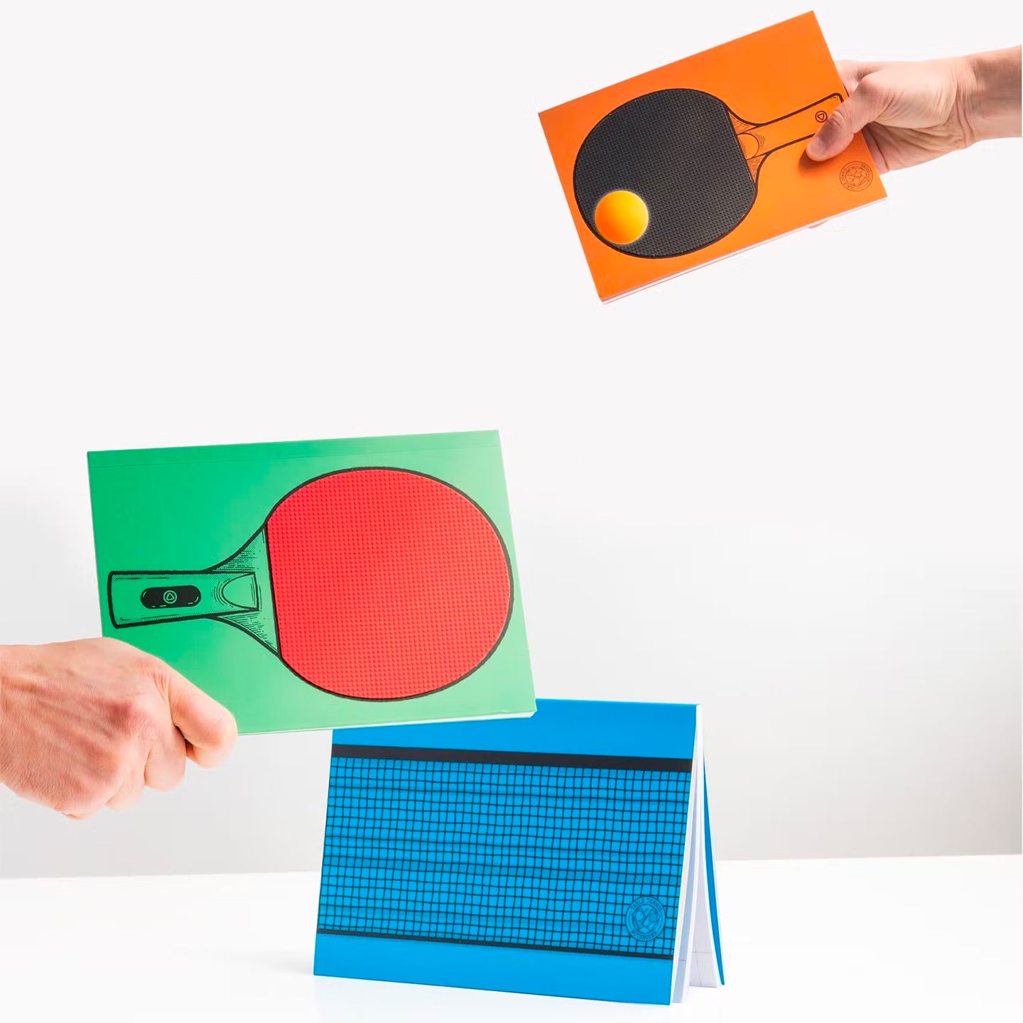 Carnets pour jouer au ping pong au travail