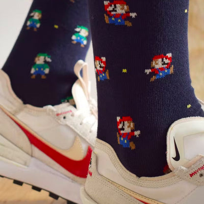 Chaussettes Mario & Luigi - Mieux que des fleurs