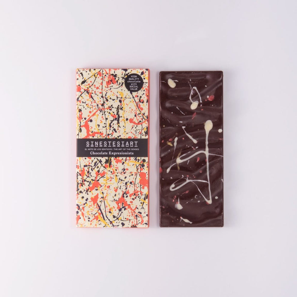 Une tablette de chocolat Expressionniste Mieux Que Des Fleurs