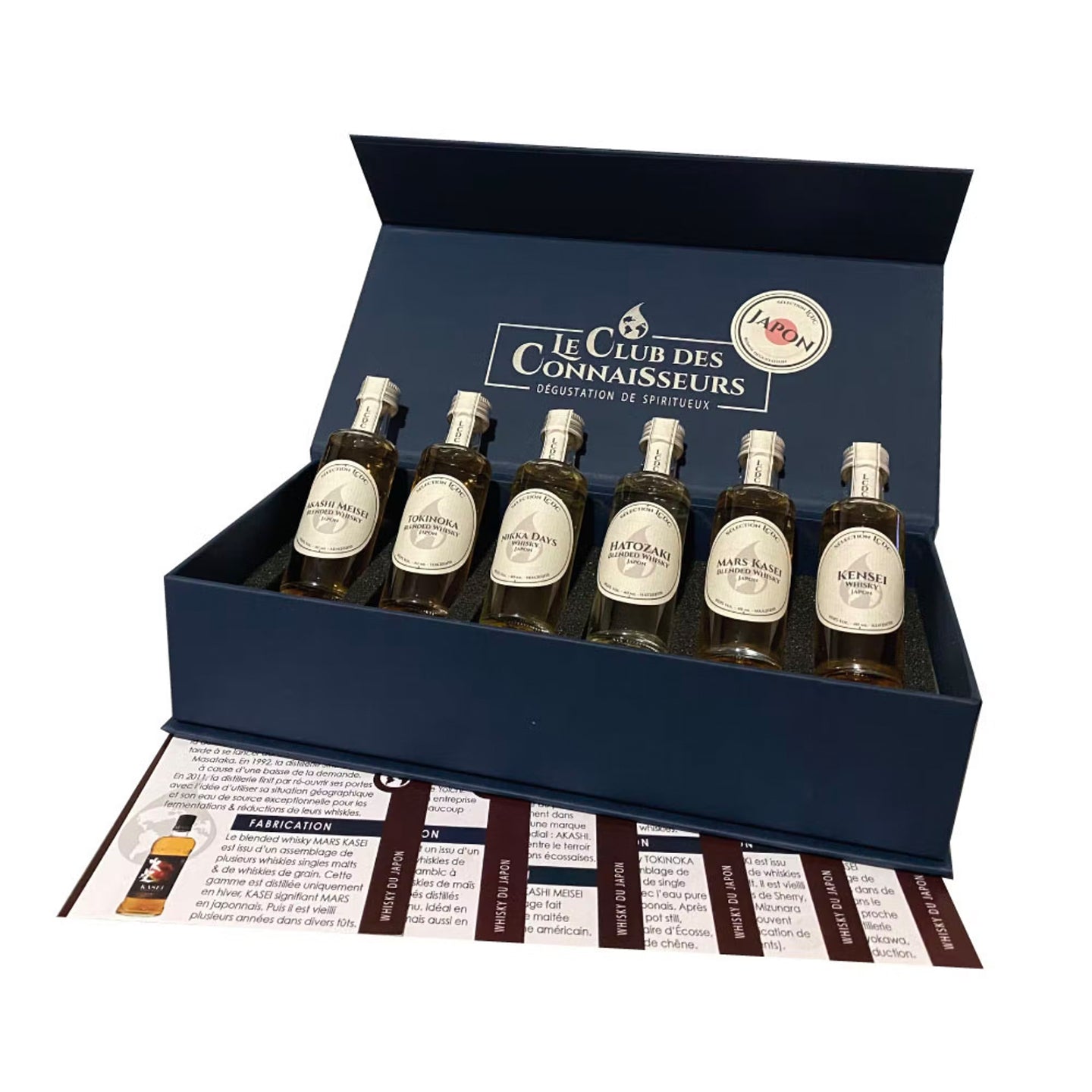 Coffret découverte des whiskys japonais