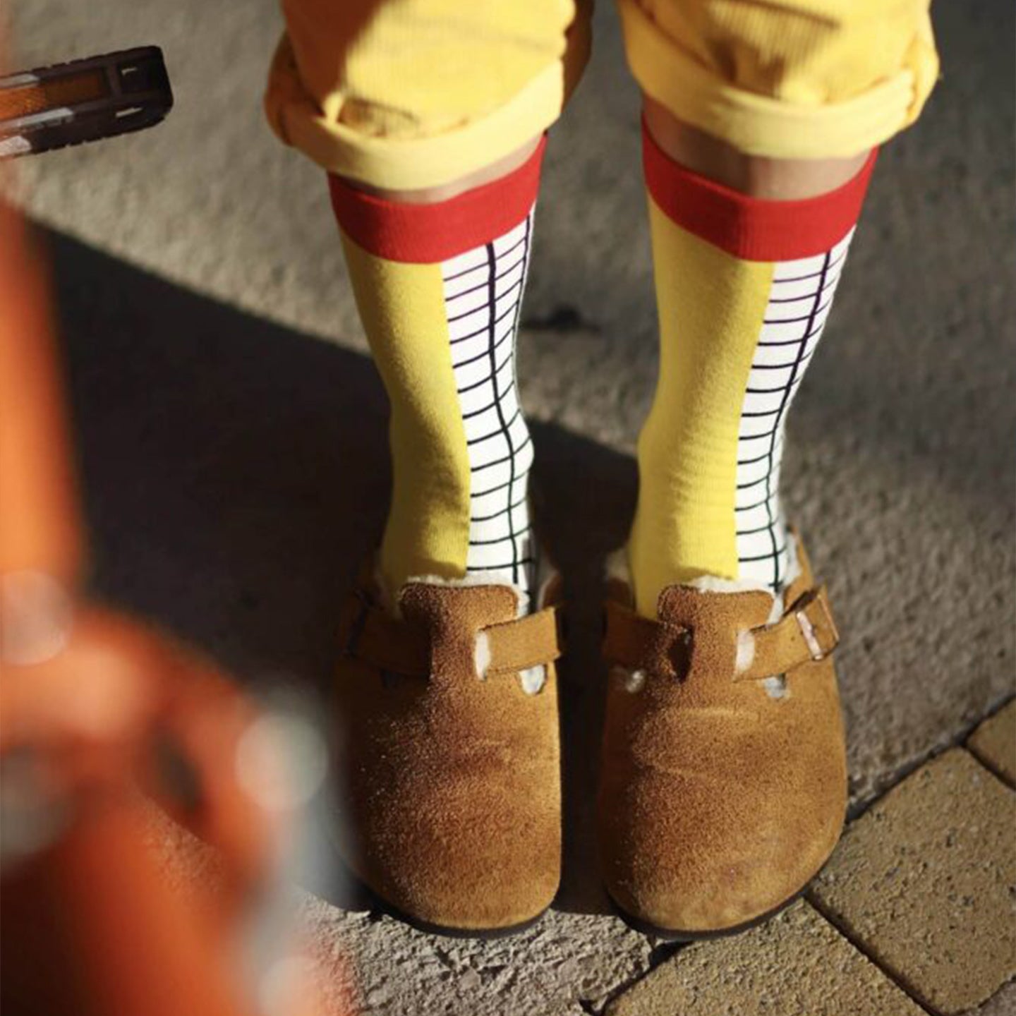 Des chaussettes frites