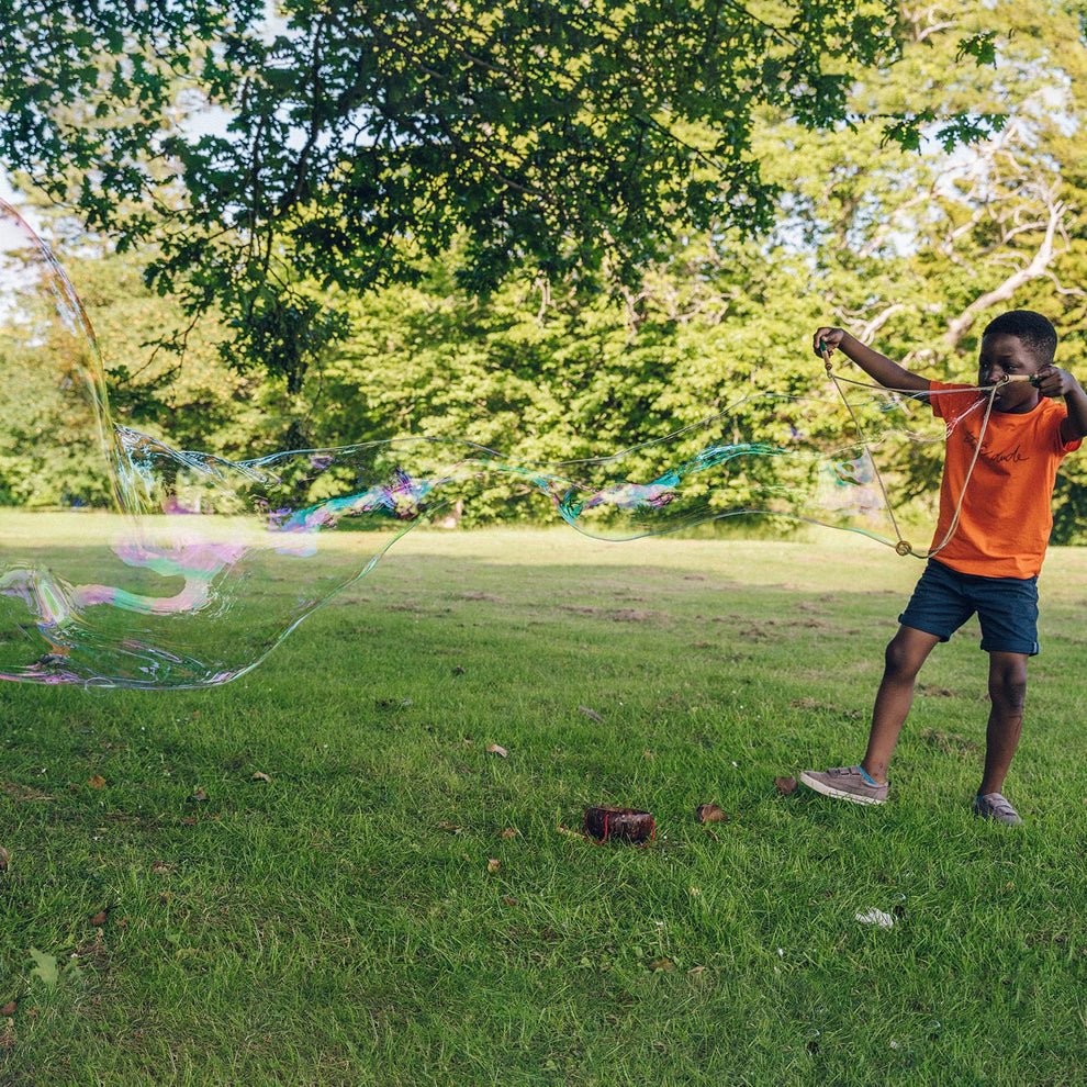 Baguette à bulles géantes et solution pour enfants, jeux d'extérieur et  cadeaux-surprises, 5 ans et plus, choix variés
