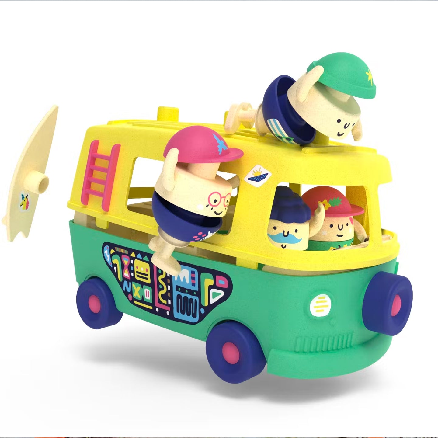 Le van 100% Français des Mini Mondes - Mieux Que Des Fleurs