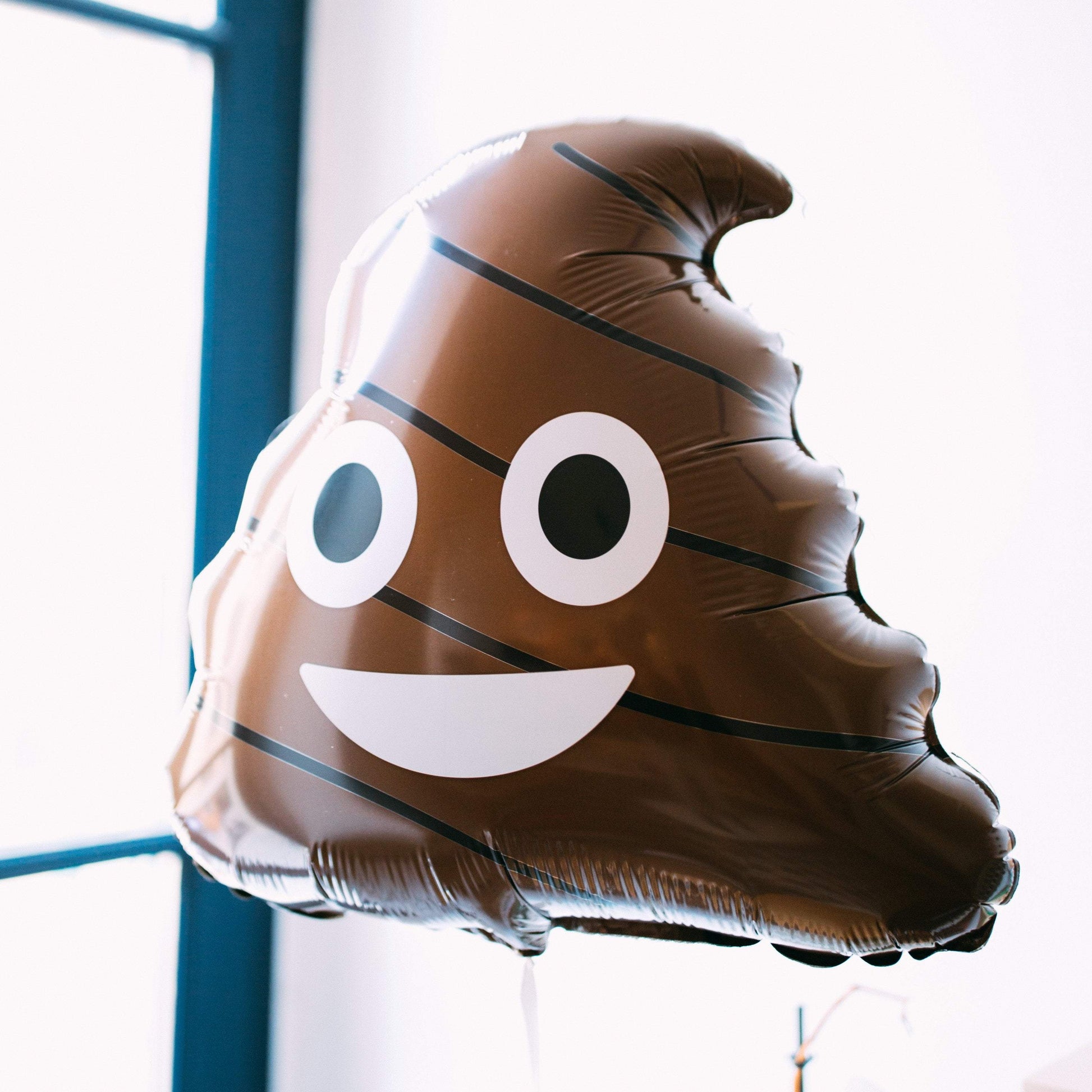 Ballon emoji poop