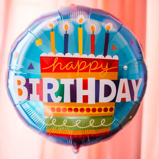 Ballon Happy Birthday Cake Mieux Que des Fleurs