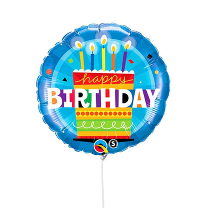 Mieux Que Des Fleurs Ballon Happy Birthday Cake