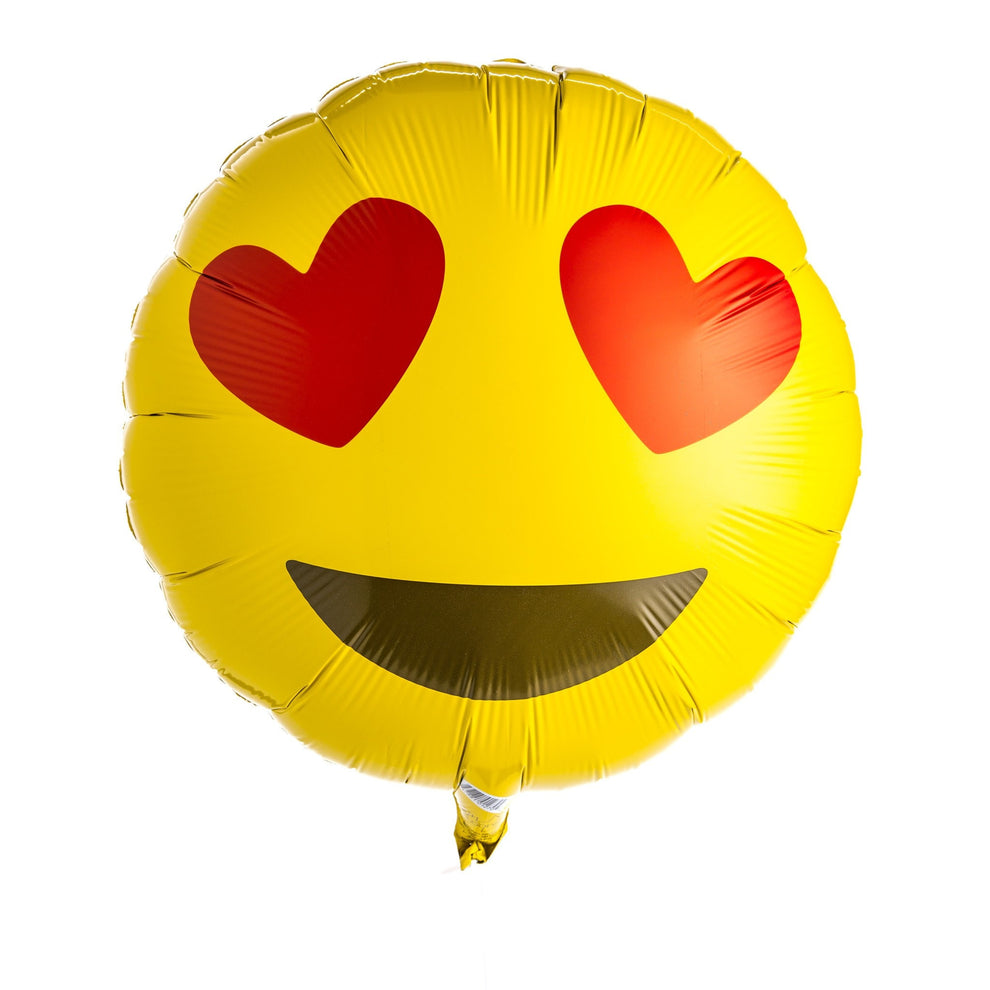 Mieux Que Des Fleurs balloon Ballon Emoji Coeurs