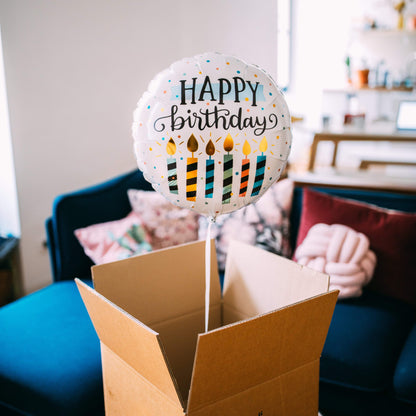 Box Happy Birthday Bougies Mieux Que Des Fleurs