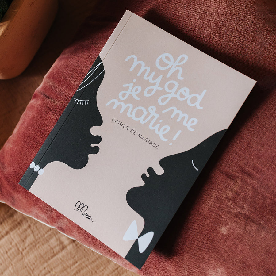 Carnet de mariage Minus avec couverture élégante en rose