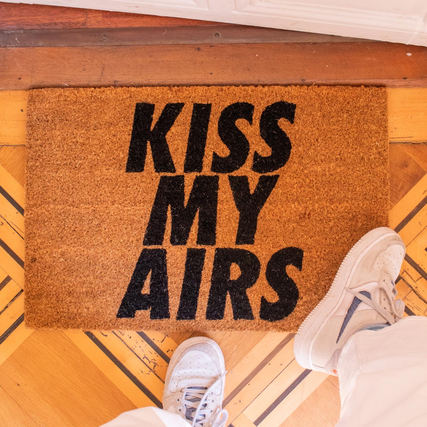 Un paillasson kiss my airs