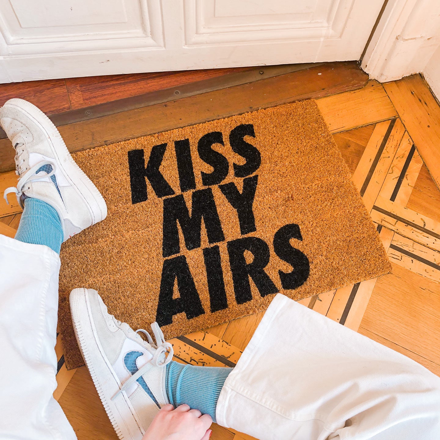 Un paillasson kiss my airs