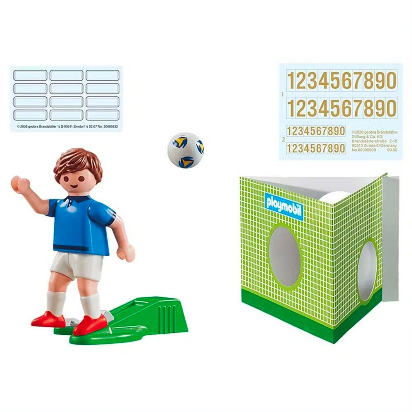 Un Playmobil joueur de football - Mieux Que Des Fleurs