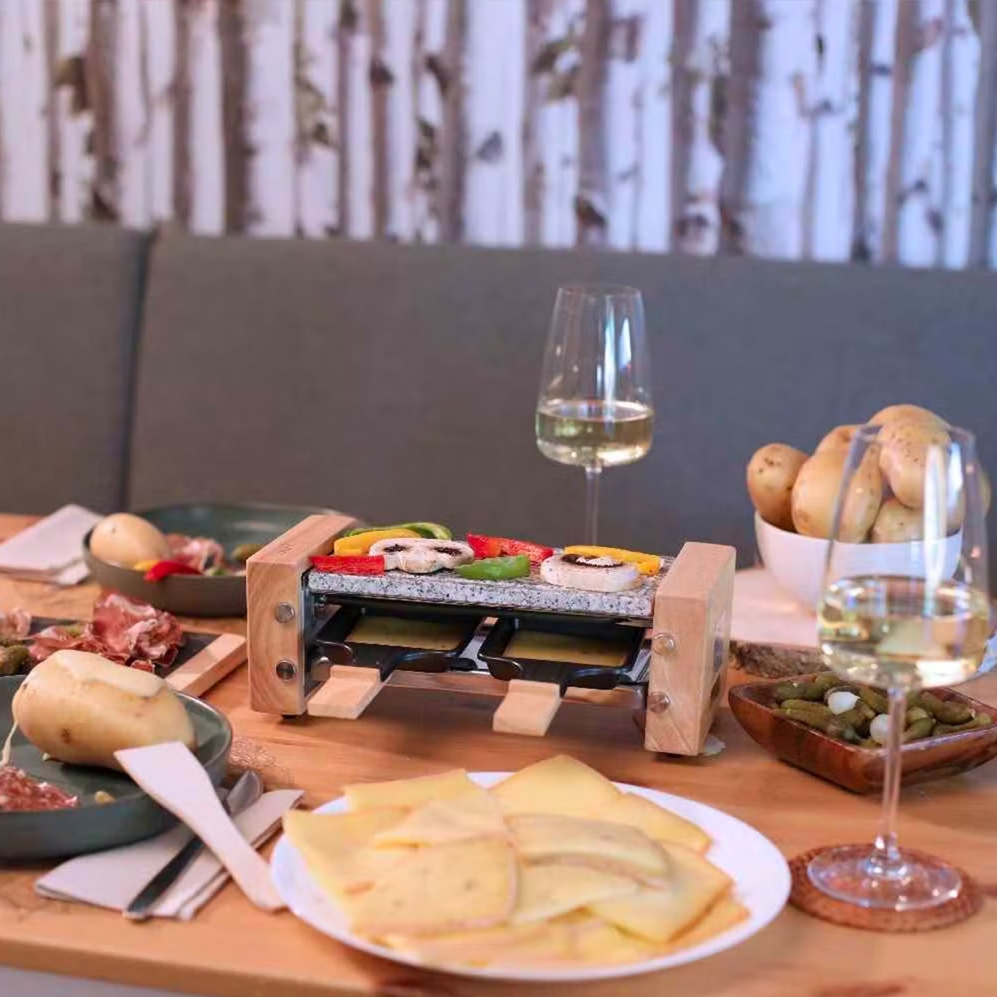 Raclette pour 2 - Mieux que des fleurs