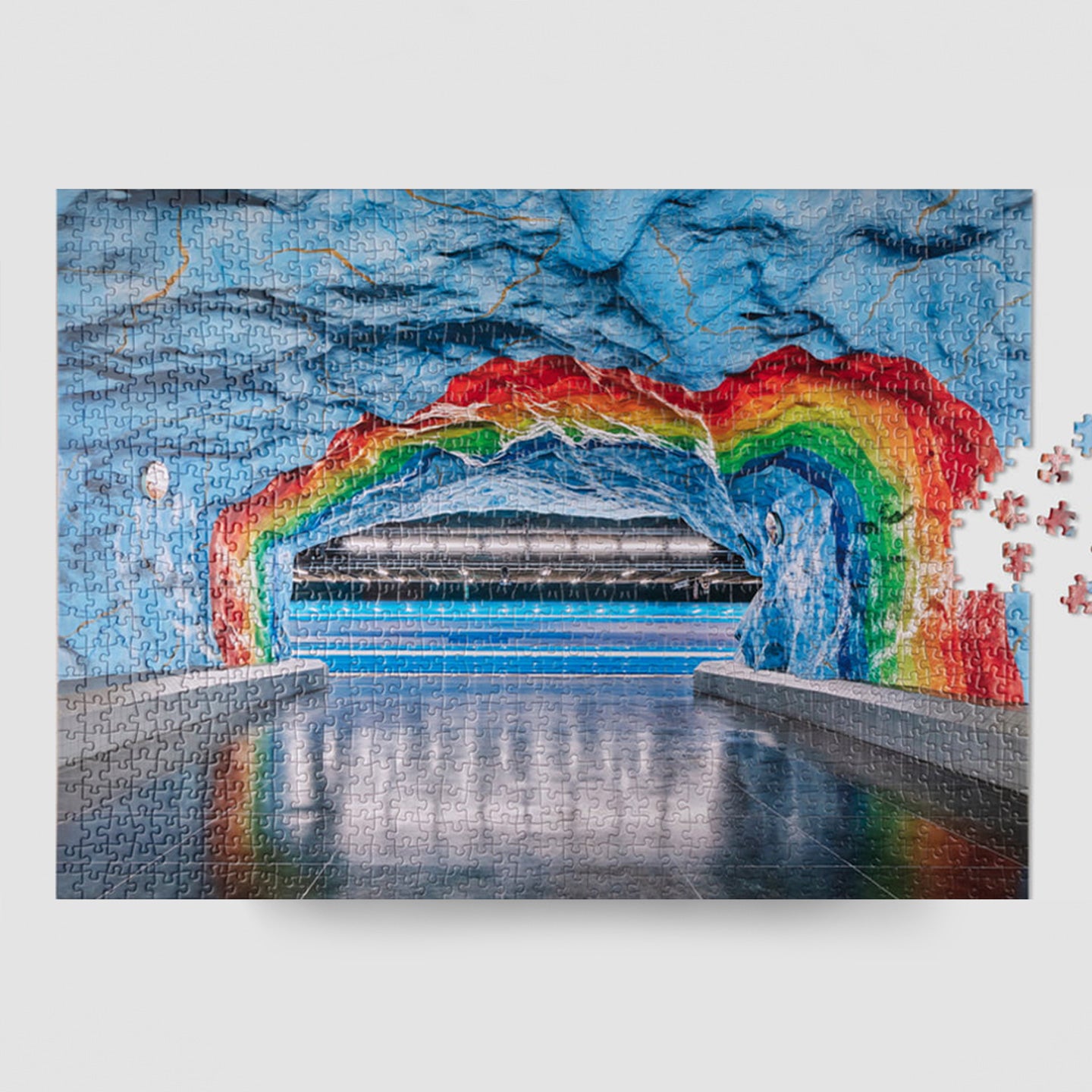 Puzzle station de métro stockholm - mieux que des fleurs