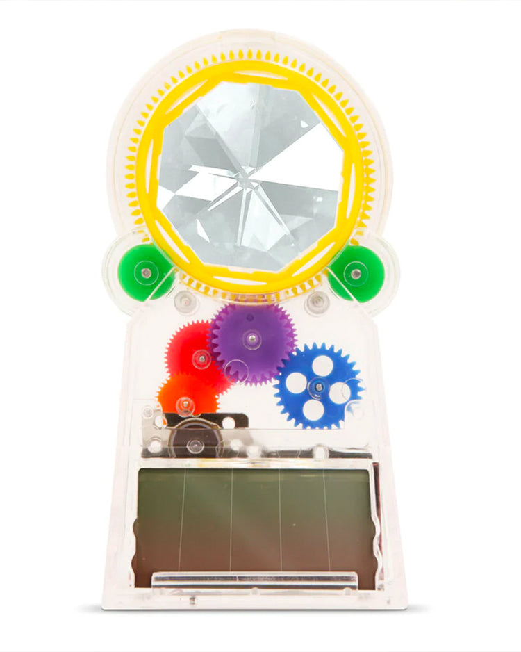 Réflecteur de lumière avec panneau solaire en gros plan