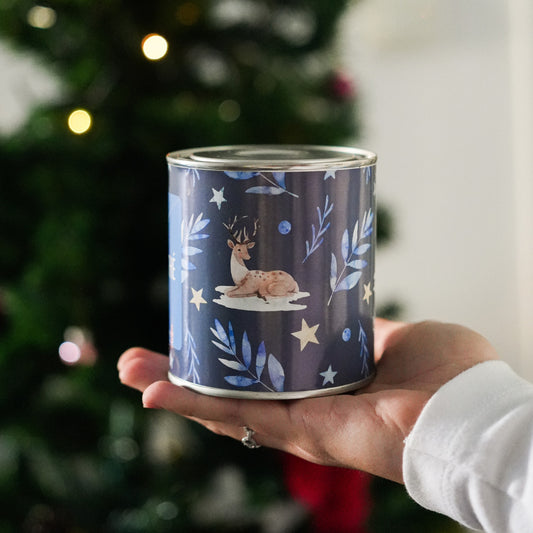 Une boite de thé à la menthe « Noël Enchanté »
